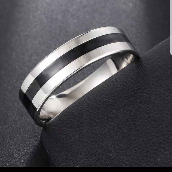 Stainless Steel Rings Smooth Simple - Picture 4 of 4